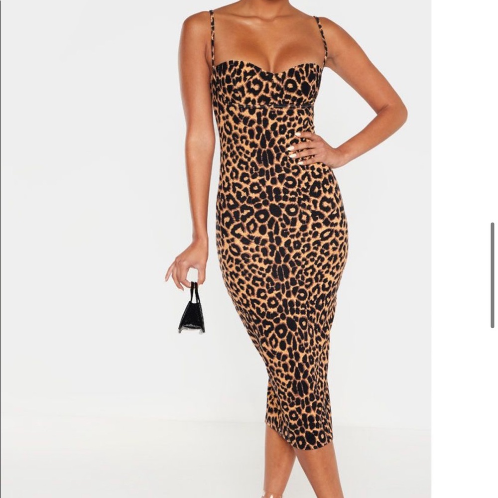 Leopard Midi Dress
